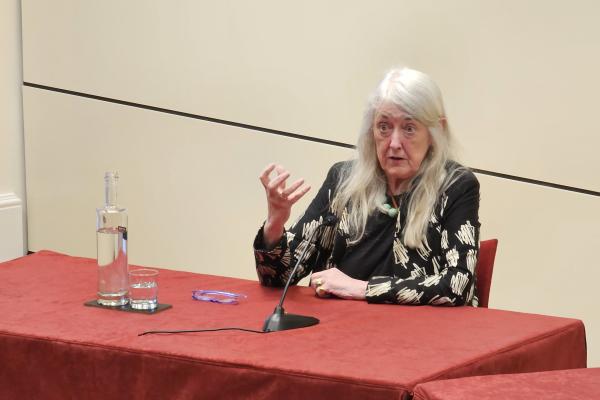 Mary Beard at Selwyn